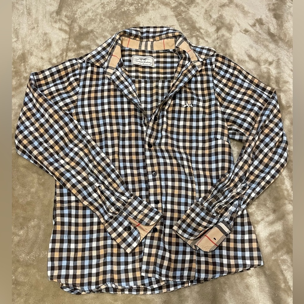 Vintage Thomas Burberry shirt size 12